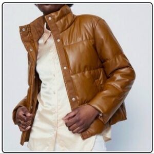 GAP CAMEL PUFFER COAT